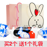 巨型大白兔奶糖创意糖果礼盒生日儿童节情人节礼物零食品200g
