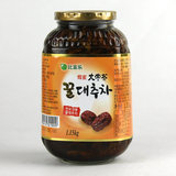 包邮韩国原装进口比亚乐蜂蜜柚子茶系列 蜂蜜大枣茶1150g进口冲饮