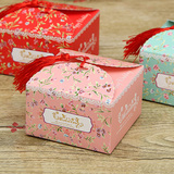 婚礼糖盒婚庆喜糖盒子创意2016礼盒结婚回礼糖果盒方形喜糖包装盒