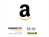 美国官网亚马逊5美元电子礼品卡 充值卡购物卡 Amazon GiftCard