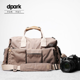 dpark 单反数码相机包佳能单内胆 大容量单肩防水专业摄影包