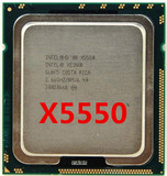 Intel 至强 X5550 2.66G 四核CPU 1366针正式版支持X58 主板X5570