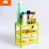 三层小型置物架塑料迷你收纳架桌面整理架浴室梳妆台化妆品小架子
