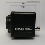 1/3 SONY CCD 700线 短枪式监控摄像机/索尼高清型枪机 镜头选配