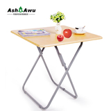 简约多功能折叠桌子儿童学习书桌户外摆摊方桌便携小餐桌椅饭桌