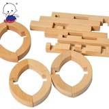 孔明锁鲁班锁套装木质制5-6-10岁儿童成人老人解闷i解锁益智玩具