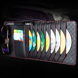 汽车cd夹 车载cd包 多功能遮阳板套CD夹车用光盘碟片夹收纳袋