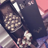包邮巧克力花束礼盒19颗33颗正品费列罗巧克力花束礼盒情人节礼物