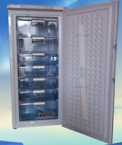 出口荷兰 家用单门 全冷冻小型冰柜 立式商用抽屉式家用冰柜