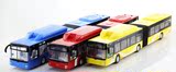 车模型玩具俊基大号双节加长四开门曼恩公交车公共汽车巴士客