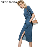 Vero Moda含棉合体版型牛仔连衣裙|316242014