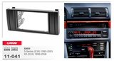 95-03款宝马5系(E39);X5(E53)99-06汽车音响改装框 导航DVD面板