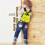 外贸儿童书包幼儿园1-3-6周岁宝宝包包韩国创意男女童双肩背包潮