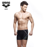 Arena阿瑞娜直营 新款 男士平角泳裤高弹舒适休闲 正品FSS4237M