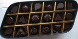 高档礼盒装可刻字创意diy进口瑞士手工黑巧克力生日礼物