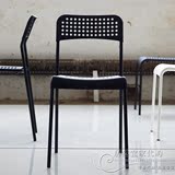 南京宜家代购IKEA 阿德椅子餐椅办公电脑椅工作椅可叠放 正品特价
