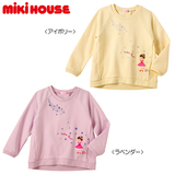 R.nancy日本代购 mikihouse 12月 日本制 儿童 丽娜音符 长袖卫衣