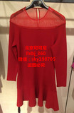 北京可可尼 专柜正品代购2015年冬款针织连衣裙2541102021C-1888