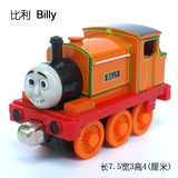 满68包邮 稀有款托马斯小火车头合金磁性thomas玩具车 Billy比利