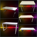 定做各种尺寸 办公桌电脑桌简易铁架桌长条桌培训桌折叠桌会议桌