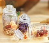 玻璃储蓄罐 玻璃瓶特价特价糖罐密封罐玻璃玻璃密封罐 乐美雅食品