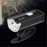 easydo2016新款流行自行车前灯3瓦USB充电 车前灯 车把照明灯装备
