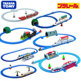 正版TOMY 多美卡电动火车轨道D51蒸汽火车N700电铁E6火车套装玩具