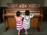二手钢琴 韩国进口英昌UC-118 实木钢琴 木色钢琴 家庭教学 演奏