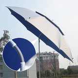 2.0米户外垂钓鱼遮阳伞 万向双层折叠钓伞防紫外线防晒雨伞帽渔具