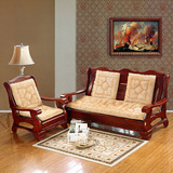简约现代韩式长毛绒沙发垫海绵坐垫防滑布艺实木沙发垫加厚椅垫