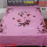 上海国民老式床单纯棉磨毛斜纹直边被单单件龙凤全棉丝光全线加厚