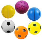 儿童幼儿小足球皮球幼儿园小篮球体育器材充气投篮室内篮球架拍拍