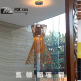 意大利设计金属杆系列现代吊灯展厅装饰金属餐厅灯个性设计师灯具