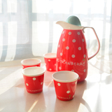 包邮 创意欧式水果茶具 日韩时尚可爱下午茶具大容量水壶水杯茶器
