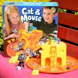 男女孩玩具礼物猫和老鼠蛋糕芝士-早教益智玩具亲子互动桌游0.75