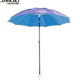 连球紫色超轻十骨伞 防晒防紫外线钓鱼垂钓太阳伞加厚伞布送伞包