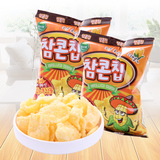 韩国进口休闲零食品小吃韩美禾膨化即食早餐熟玉米片原味香甜酥脆