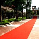 全国整卷结婚庆加厚红地毯一次性开业绿展览批发3米4米灰楼梯