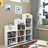 架新款环保儿童书架学生书柜客厅置物架组合式落地架镂空收纳