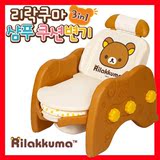韩国进口GONA 轻松小熊宝宝软座垫洗头椅 儿童坐便器座便器坐便