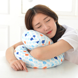 创意章鱼式午睡枕抱枕靠垫毛绒玩具U型枕卡通学生趴趴午休枕神器