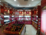 老北京布鞋展柜实木展示柜鞋子店展柜鞋架卖场鞋柜木质货架货柜