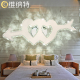 维纳特创意水晶壁灯现代简约时尚led壁灯客厅卧室床头楼梯墙壁灯
