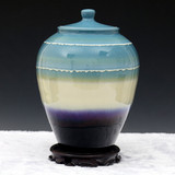 景德镇陶瓷器 创意家居盖罐 储物罐 茶叶罐现代颜色釉窑变系列