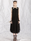 ISAEI 独立设计师品牌 原创个性蚕丝气质连衣裙 春夏季新款女装