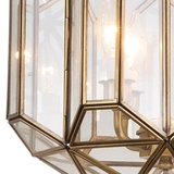 欧式复古全铜灯具 美式户外阳台走廊灯防水 创意过道灯楼梯长吊灯