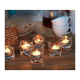 宜家专业代购◆特价2.9IKEA 凡斯纳 小圆蜡烛托 烛台 透明玻璃