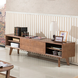 北欧电视柜茶几组合小户型 客厅整装实木家具 简易电视柜简约现代