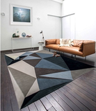 正品腈纶地毯客厅卧室书房会议室接待大厅三角形图案北欧宜家几何