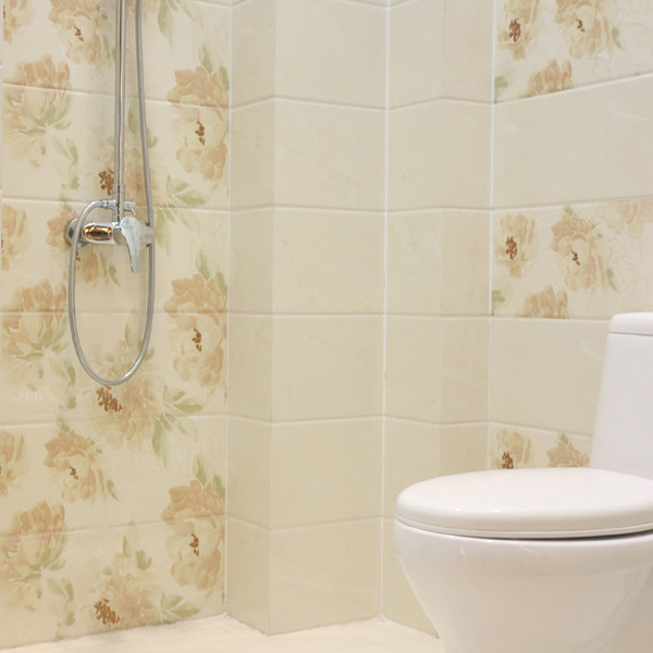 瓷砖地砖厕所卫浴卫生间300*600 花片釉面砖防滑墙砖地砖瓷片